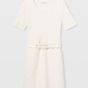 Club Monaco Belted Scoop Neck dress